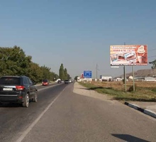 Рекламный щит 3*6 4-13 Предгорный район Черкесское шоссе 1км+500м. справа